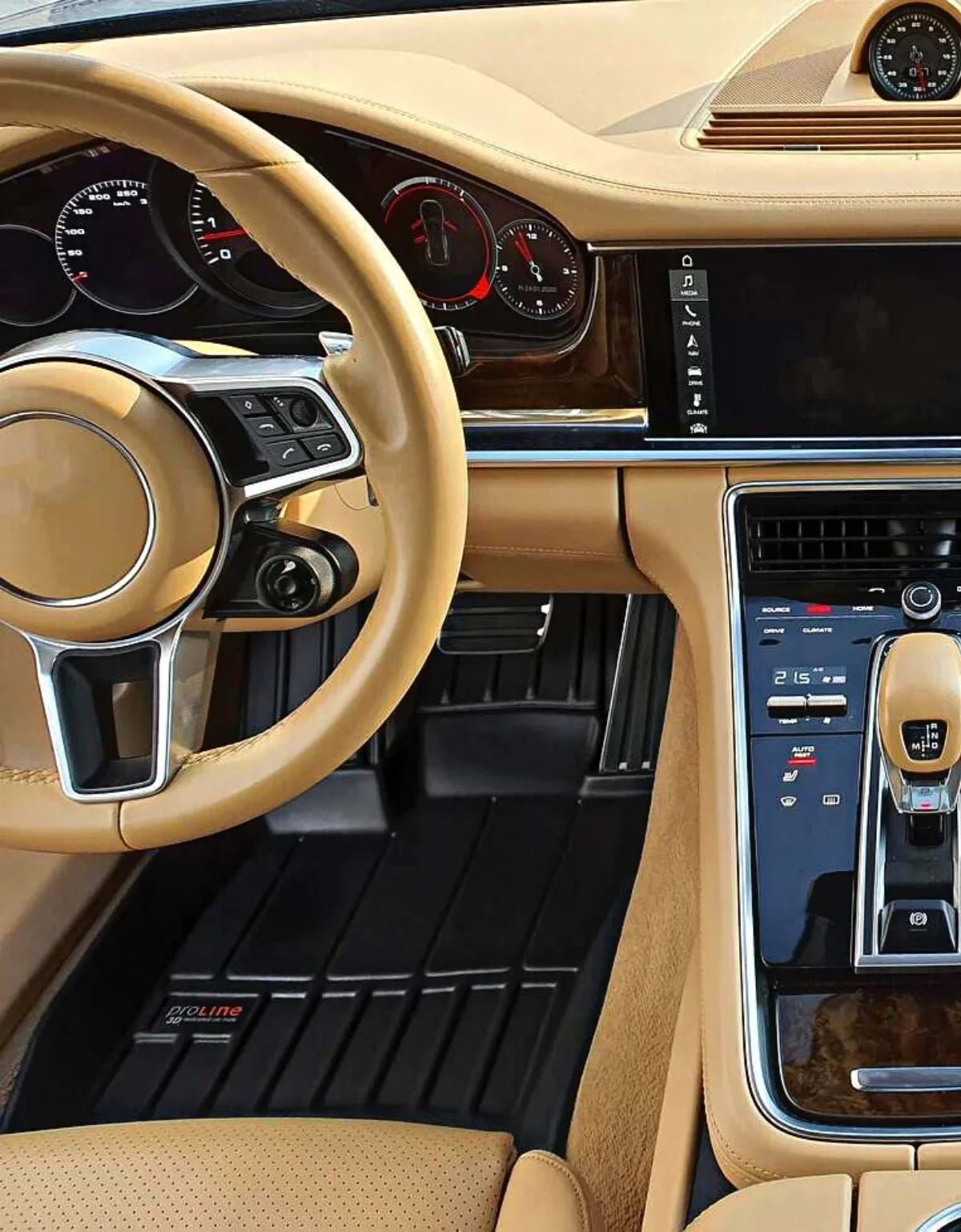 BMW Serie 5 G30 2016-2020 Tappetini PRO LINE 3D su misura - autorivallo