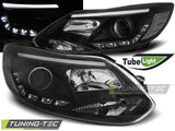 FORD FOCUS MK3 11- 10.14 TUBE LIGHTS BLACK - autorivallo