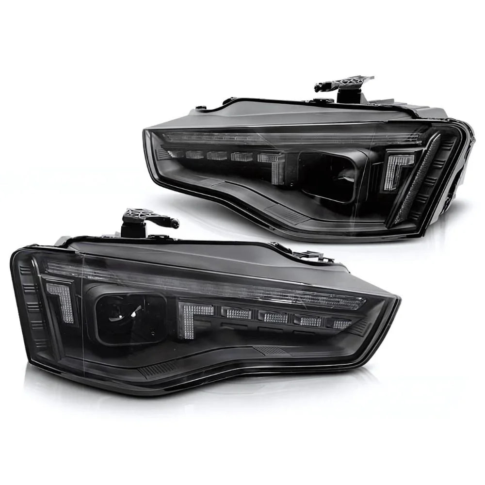 AUDI A5 8T 2011-2016 Fari Anteriori Full LED Frecce SEQ - autorivallo