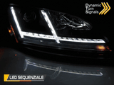 AUDI TT 8J 2006-2010 Fari Anteriori LED Frecce Dinamiche SEQ - autorivallo