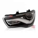 Audi A1 8X 2010-2014 Fari Anteriori LED Diurne TRU Neri - autorivallo