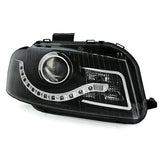 Audi A3 8P 8PA 2003-2008 Fari Anteriori LED Diurne Nero - autorivallo
