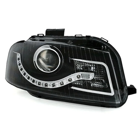 Audi A3 8P 8PA 2003-2008 Fari Anteriori LED Diurne Nero - autorivallo