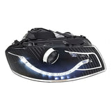 Audi A3 8P 8PA 2003-2008 Fari Anteriori LED Diurne Nero - autorivallo