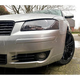 Audi A3 8P 8PA 2003-2008 Fari Anteriori LED Diurne Nero - autorivallo