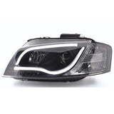 Audi A3 8P 8PA 2003-2008 Fari Anteriori LED DRL TRU Lightube - autorivallo