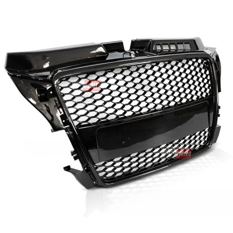 Audi A3 8P 2008-2012 Griglia Anteriore RS3 Look Nero Lucido - autorivallo