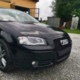 Audi A3 8P 8PA 2003-2008 Fari Anteriori LED Neri Lightube - autorivallo