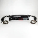Audi A3 8V 2012-2016 Diffusore Sotto Paraurti RS3 Look Nero - autorivallo