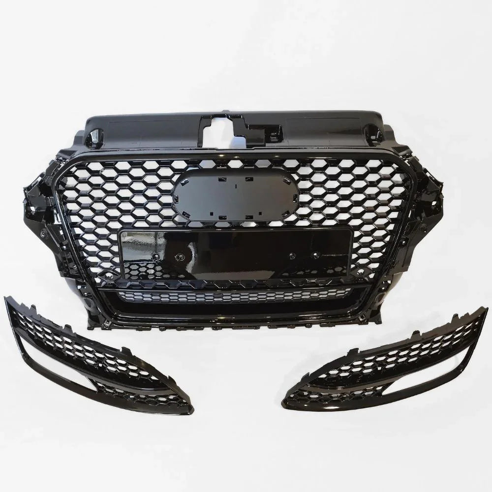 Audi A3 8V 2012-2016 Griglia Radiatore & Fendinebbia RS3 Look - autorivallo