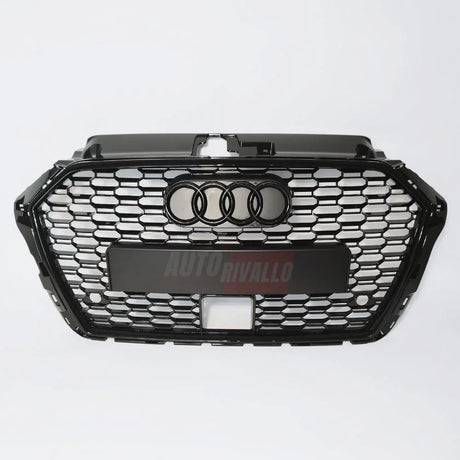 Audi A3 8V 2016-2020 Griglia Radiatore RS3 Look Nero Lucido - autorivallo