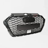 Audi A3 8V 2016-2020 Griglia Radiatore RS3 Look Nero Lucido - autorivallo