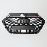 Audi A3 8V 2016-2020 Griglia Radiatore RS3 Look Nero Lucido - autorivallo