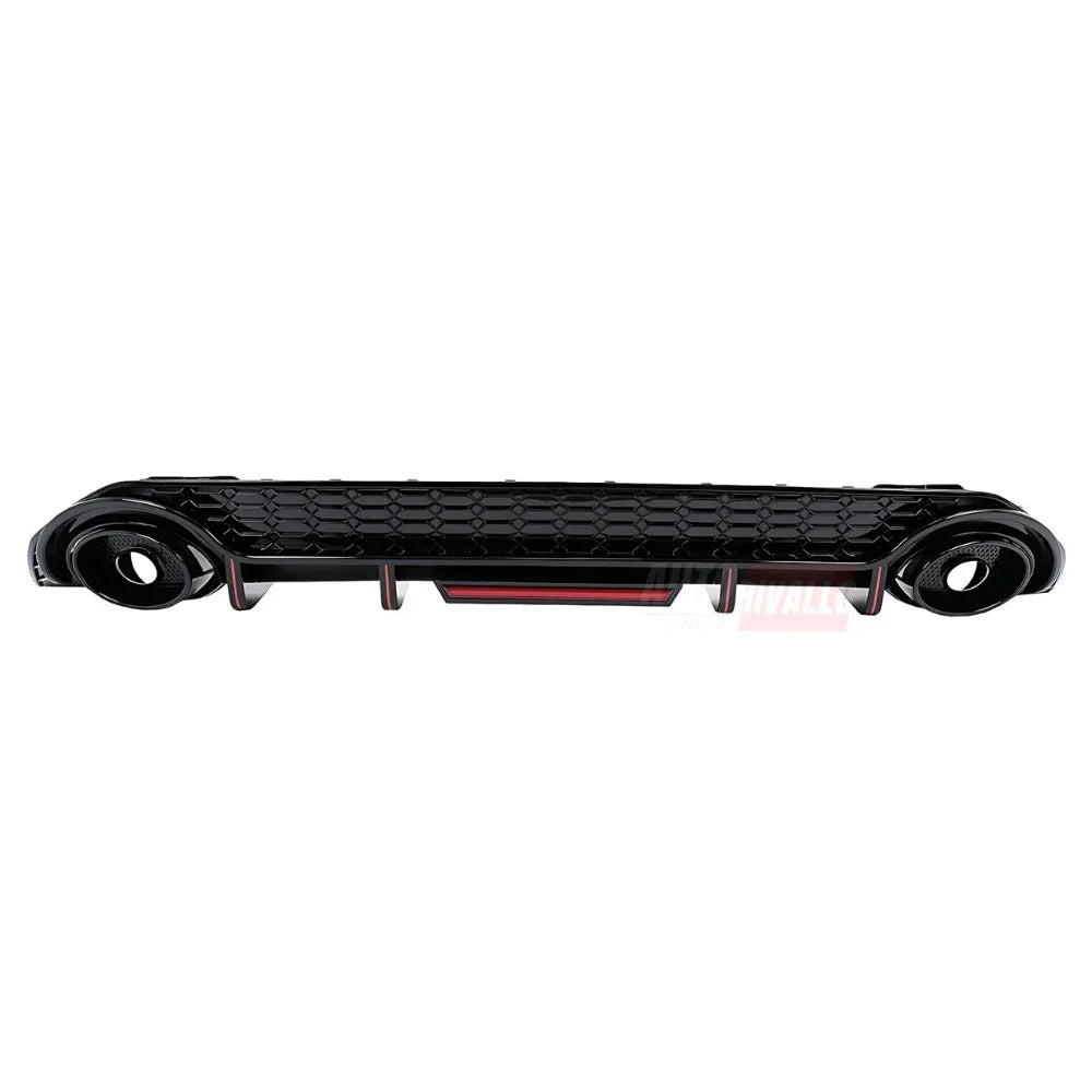 Audi A3 8Y S-Line S3 2020-2024 Diffusore Posteriore RS3 Look - autorivallo