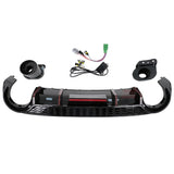 Audi A3 8Y S-Line S3 2020-2024 Diffusore Posteriore RS3 Look - autorivallo