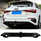 Audi A3 8Y S-Line S3 2020- Diffusore Sotto Paraurti RS3 Look - autorivallo