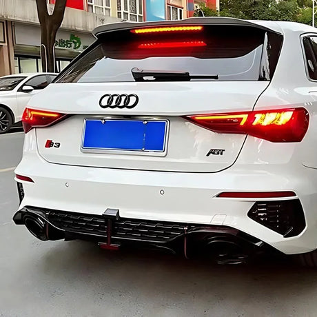 Audi A3 8Y S-Line S3 2020- Diffusore Sotto Paraurti RS3 Look - autorivallo