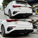 Audi A3 8Y S-Line S3 2020- Diffusore Sotto Paraurti RS3 Look - autorivallo