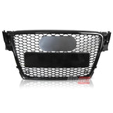 Audi A4 B8 2007-2011 Griglia Anteriore RS4 Look Nero Lucido - autorivallo