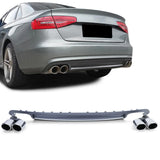 Audi A4 B8 8K 2007-2011 Diffusore Posteriore S4 Look - autorivallo