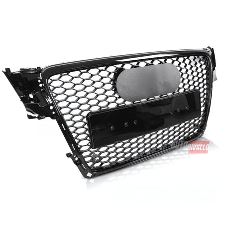 Audi A4 B8 2007-2011 Griglia Anteriore RS4 Look Nero Lucido - autorivallo