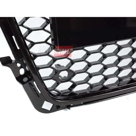 Audi A4 B8 2007-2011 Griglia Anteriore RS4 Look Nero Lucido - autorivallo