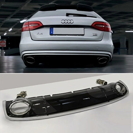 Audi A4 B8 8K 2011-2015 Diffusore Sotto Paraurti RS4 Look - autorivallo