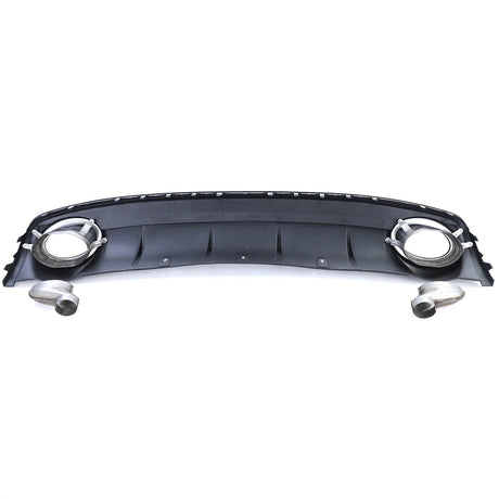 Audi A4 B8 2011-2015 Diffusore RS4 Look Terminali Doppia Uscita - autorivallo