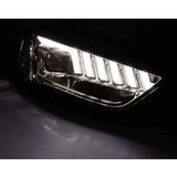 Audi A4 B8 8K 2011-2015 Fari Anteriori LED Matrix Cromato H7 - autorivallo