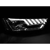 Audi A4 B8 8K 2011-2015 Fari Anteriori LED Matrix Cromato H7 - autorivallo