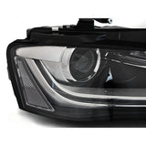 Audi A4 B8 8K 2011-2015 Fari Anteriori LED Diurne TRU Neri - autorivallo