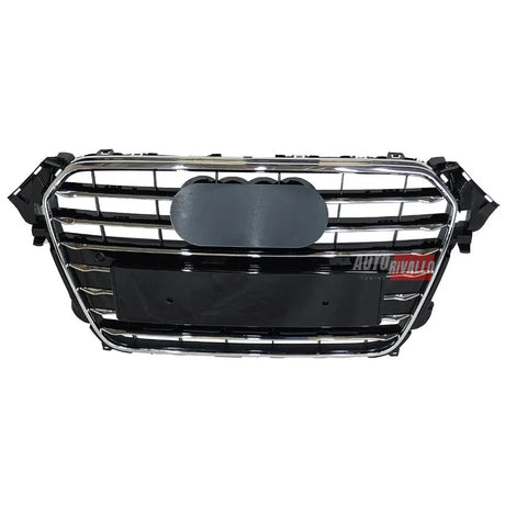 Audi A4 B8 8K 2011-2015 Griglia S-Line Look Nero Cromato - autorivallo