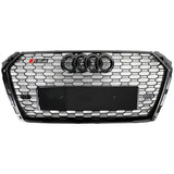 Audi A4 B9 2015-2019 Griglia Radiatore RS4 Look Quattro - autorivallo