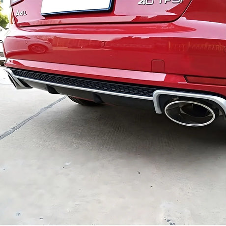 Audi A4 B9 8W 2015-2019 Diffusore Posteriore RS4 Look - autorivallo