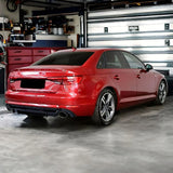 Audi A4 B9 8W S-Line 2015-2019 Diffusore Posteriore RS4 Look - autorivallo