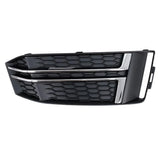 Audi A4 B9 S-Line 15-18 Griglie Fendinebbia RS4 Nero Cromato - autorivallo