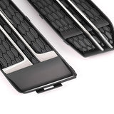 Audi A4 B9 S-Line 15-18 Griglie Fendinebbia RS4 Nero Cromato - autorivallo