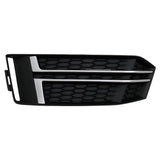 Audi A4 B9 S-Line 15-18 Griglie Fendinebbia RS4 Nero Opaco - autorivallo