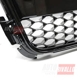 Audi A5 8T 2007-2011 Griglia Radiatore Look RS5 Nero Lucido - autorivallo