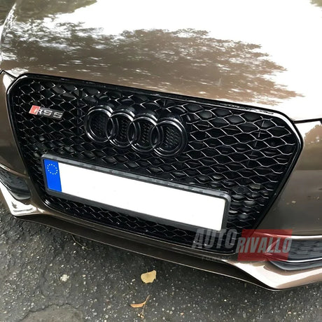 Audi A5 8T 2012-2016 Griglia Anteriore RS5 Look Nero Lucido - autorivallo
