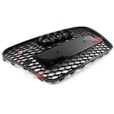 Audi A5 8T 2012-2016 Griglia Anteriore RS5 Look Nero Lucido - autorivallo