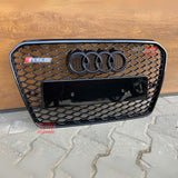 Audi A5 8T 2012-2016 Griglia Radiatore RS5 Look Nero Lucido - autorivallo