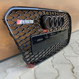 Audi A5 8T 2012-2016 Griglia Radiatore RS5 Look Nero Lucido - autorivallo