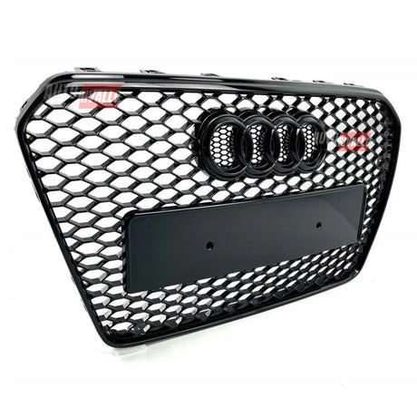 Audi A5 8T 2012-2016 Griglia Anteriore Look RS5 Nero Lucido - autorivallo