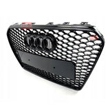 Audi A5 8T 2012-2016 Griglia Anteriore Look RS5 Nero Lucido - autorivallo