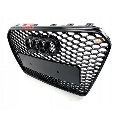 Audi A5 8T 2012-2016 Griglia Anteriore Look RS5 Nero Lucido - autorivallo
