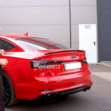 Audi A5 F5 2016-2019 Terminali di Scarico RS5 Look Nero Lucido - autorivallo