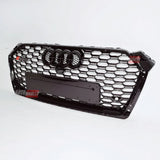 Audi A5 F5 2016-2020 Griglia Anteriore RS5 Look Nero Lucido - autorivallo