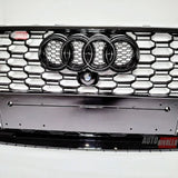 Audi A5 F5 2016-2020 Griglia Anteriore RS5 Look Nero Lucido - autorivallo