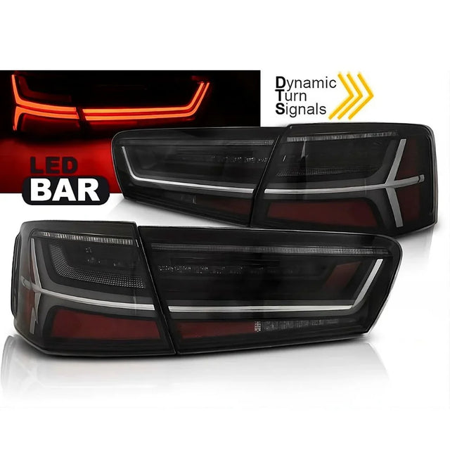 Audi A6 4G C7 2010-2014 Fanali Posteriori Full LED Lightbar - autorivallo